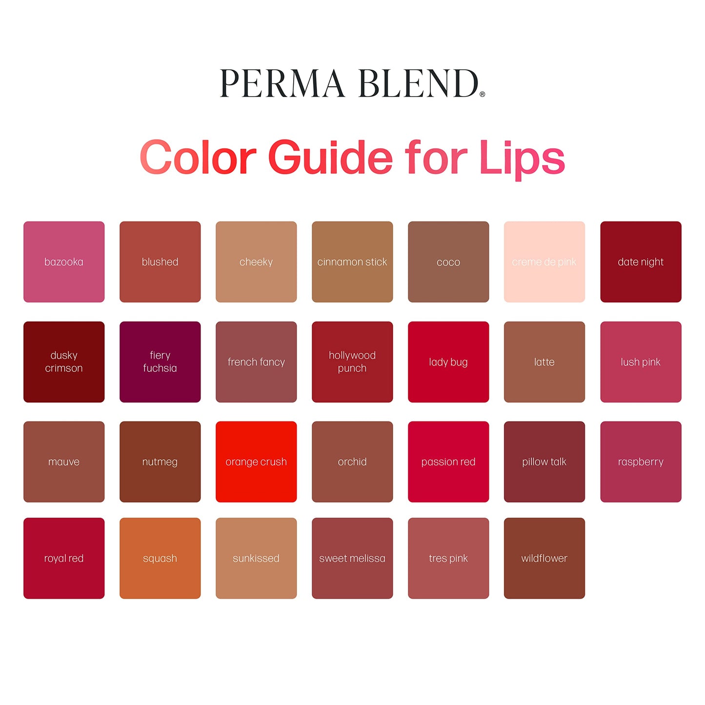 Perma Blend - Date Night - Deep Red Tattoo Ink for Permanent Makeup - Lip Blush Microblading Ink to Enhance Color - Lip Blushing & Tattoo Supplies - Vegan (0.5 oz)