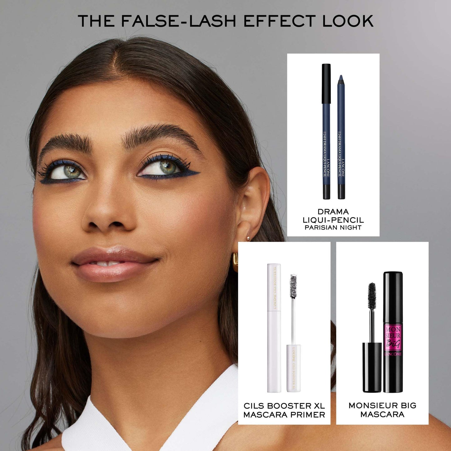 Lancôme Monsieur Big Volumizing Mascara - Up To 12x More Volume & 24H Wear - False Lash Effect - Black - Travel Size