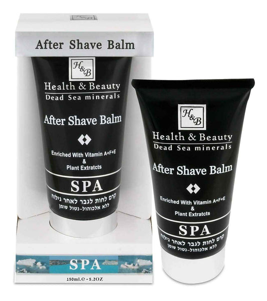 H&B After Shave Balm Face Moisturizer For Men Dead Sea 150ml