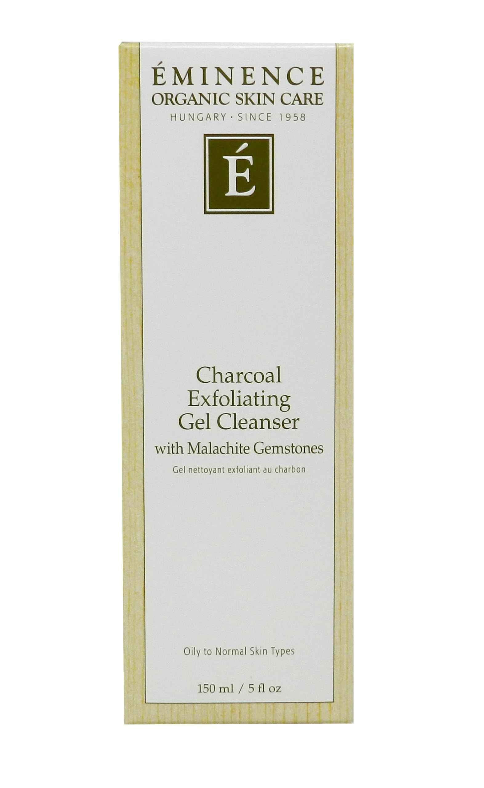 ÉMINENCE Charcoal Exfoliating Gel Cleanser, Unscented, 5 Oz
