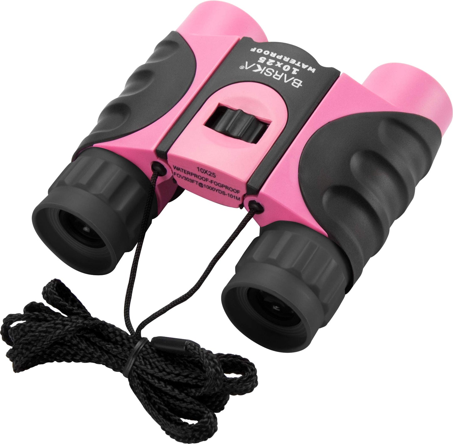 Barska AB12418 10x25 Waterproof Binocular, Pink, 10x25mm