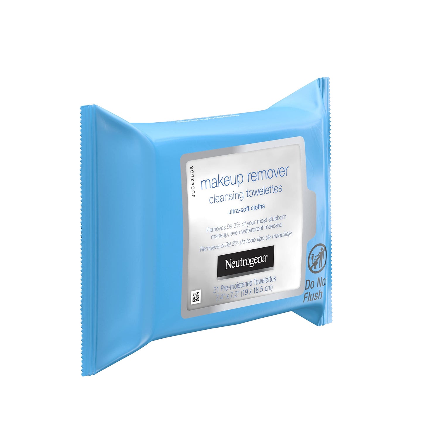 Neutrogena Makeup Remover Cleansing Facial Towelettes,Alcohol Free Wipes in Resealable Pack, 21 ct (Pack of 3)(Packaging May Vary)