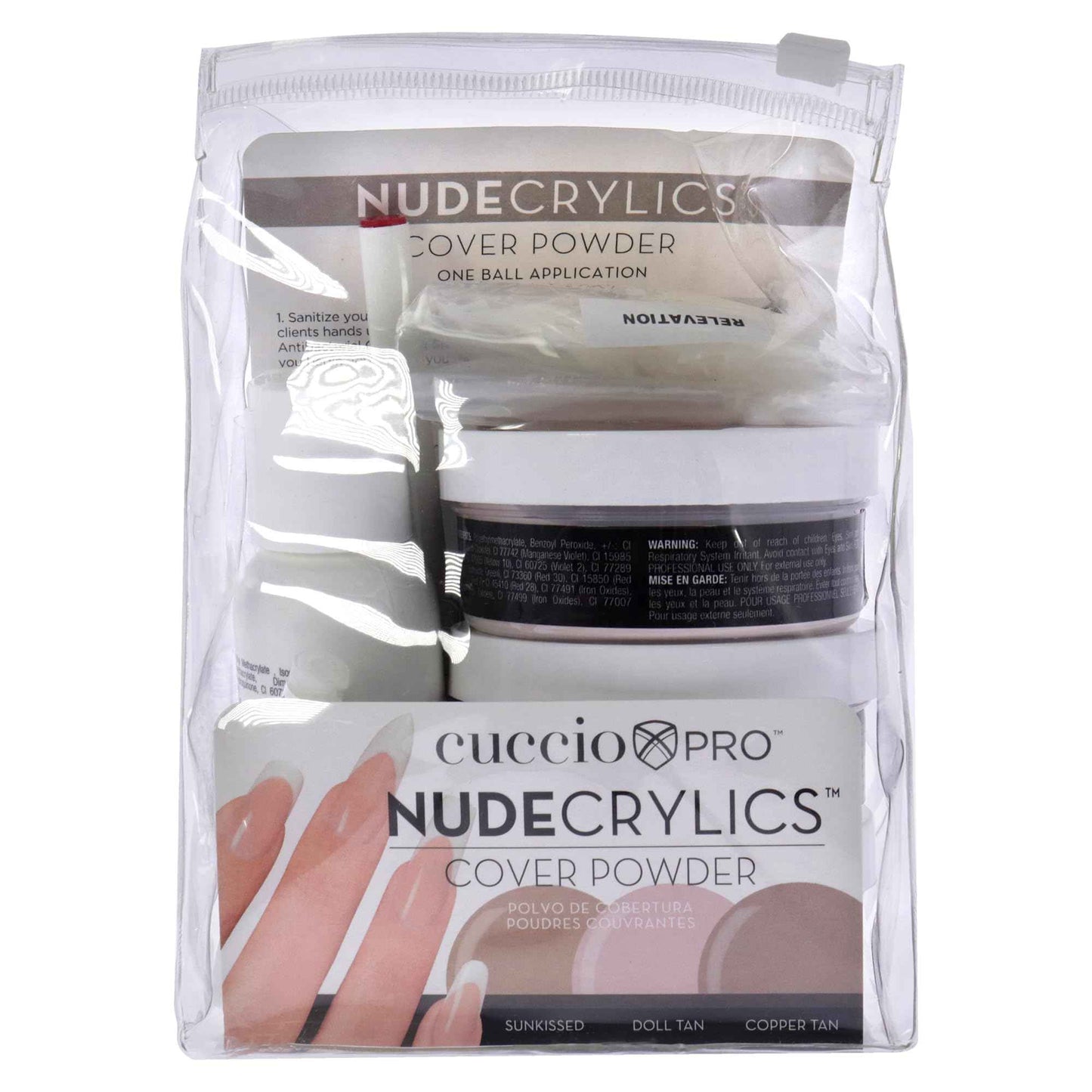 Cuccio Pro Nudecrylics Cover Powder Kit 1 Kit (I0099023)