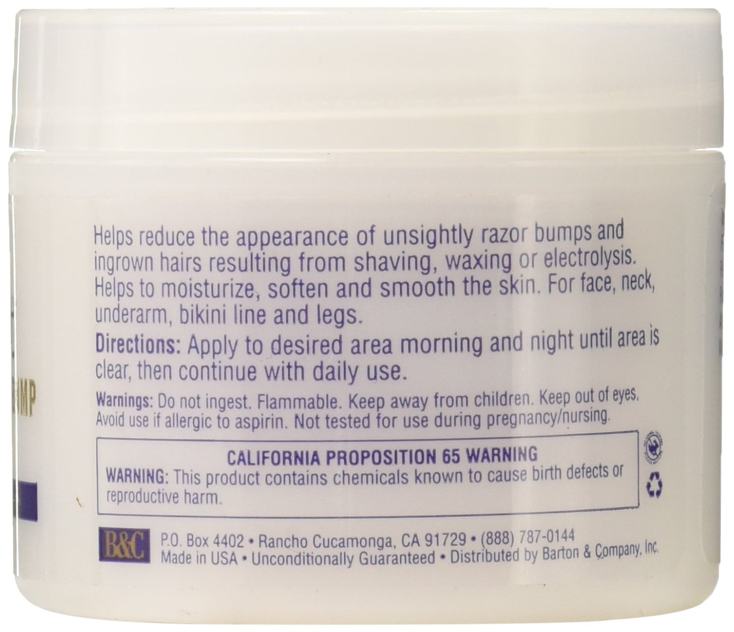 BC Skin Tight In-grown Hair & Razor Bump Creme, 2 Ounce