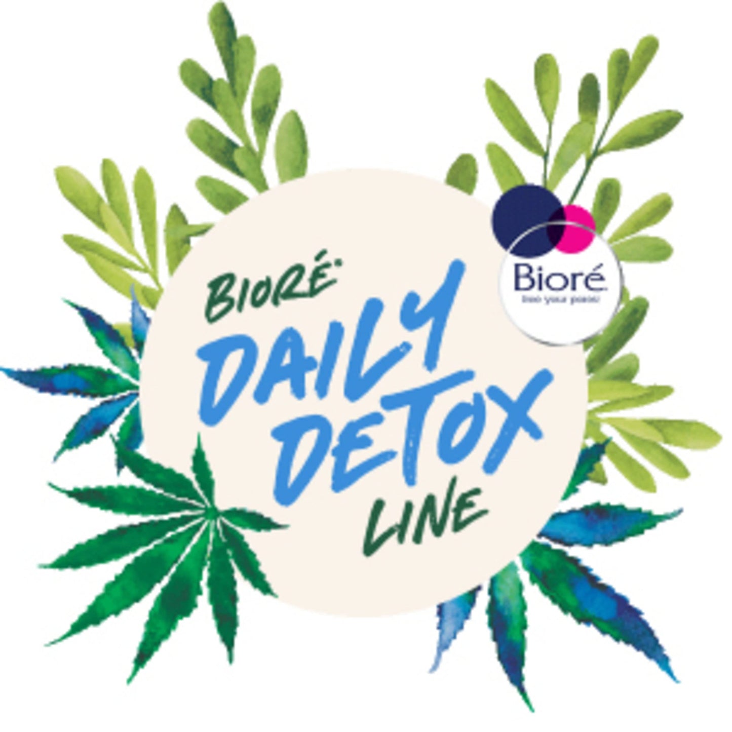 Bioré Detox Face Wash, Acne Facial Cleanser for Blemish Prone Skin, Daily Detox Cleanser, with Organic Hemp Oil and Green Tea Extract, 6.77 Fluid Ounces (3 Pack)