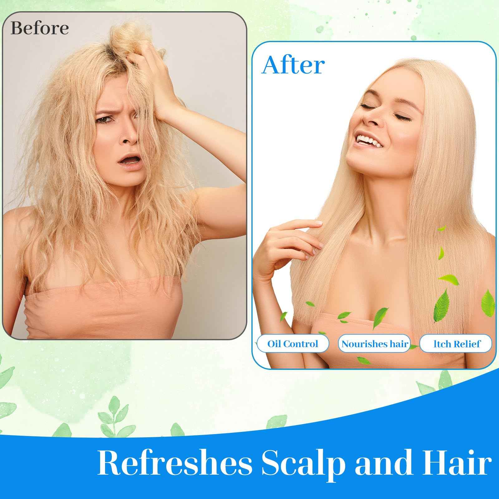 Shampoo cap 12 Pack, No-Rinse Shampoo Cap, Waterless Shampoo and Conditioner Suitable for Adults, Bedridden and Seniors Suitable for Adults, Bedridden and Elderly, Hospitals, Camping