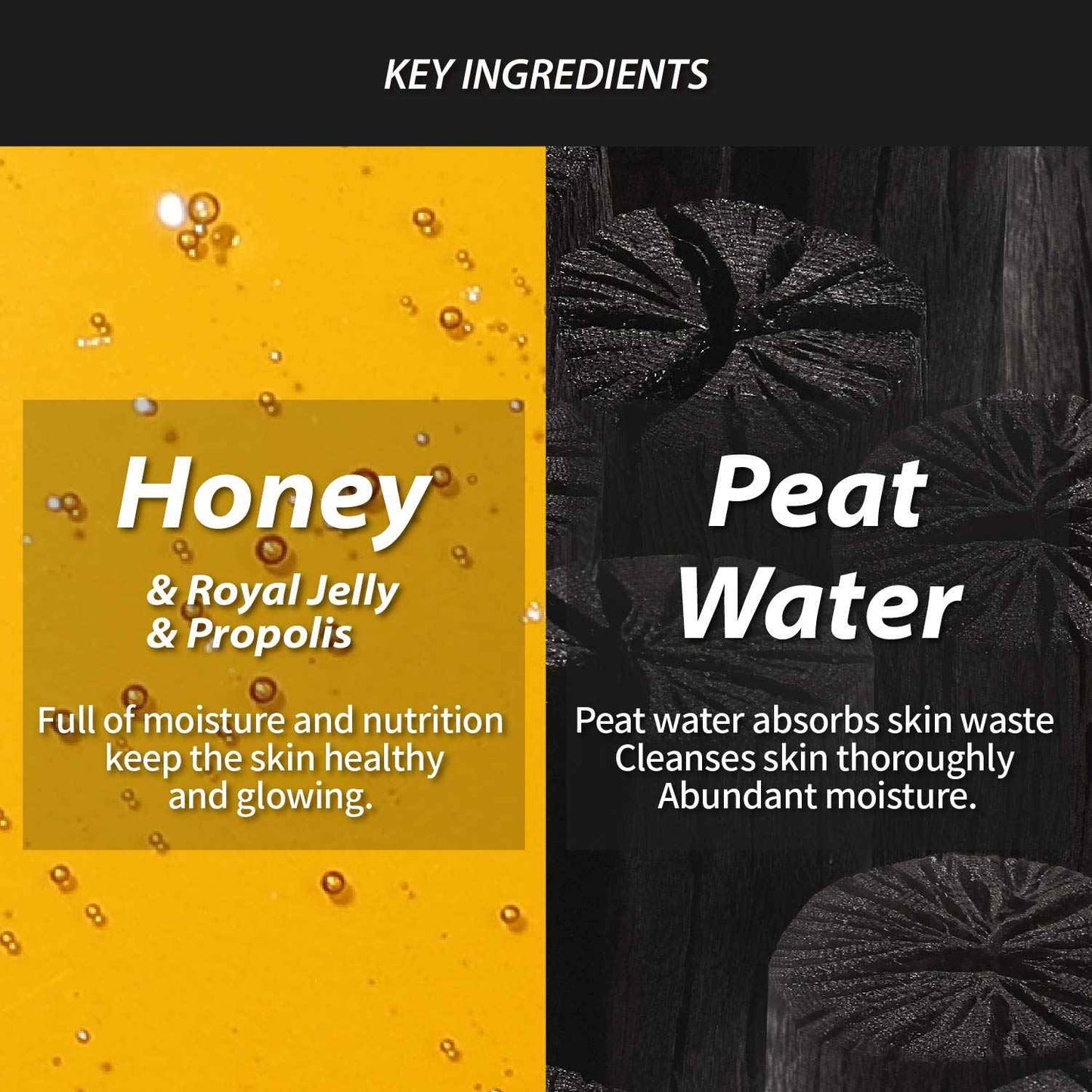 Bombee Honey Mask Pack and Bombee Black Honey Mask Pack