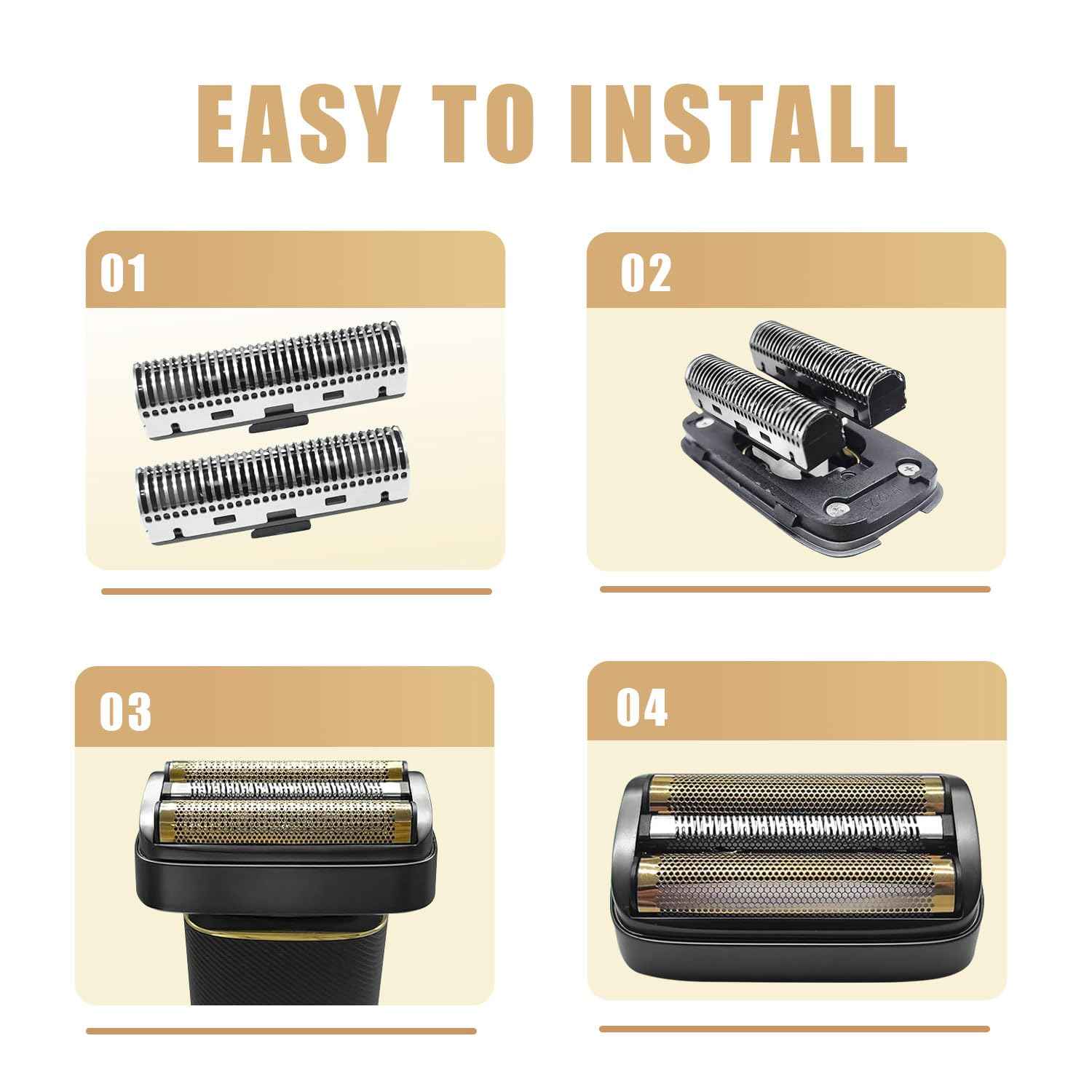 For Andis Foil Shaver Replacement Head for Model 17300 reSURGE Electric Shaver Replacemen Blades