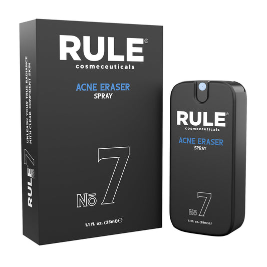 RULE Acne Eraser Spray for Men and Women - Prevent and Treat Acne for Smoother Skin All Year Long 1.1 fl oz