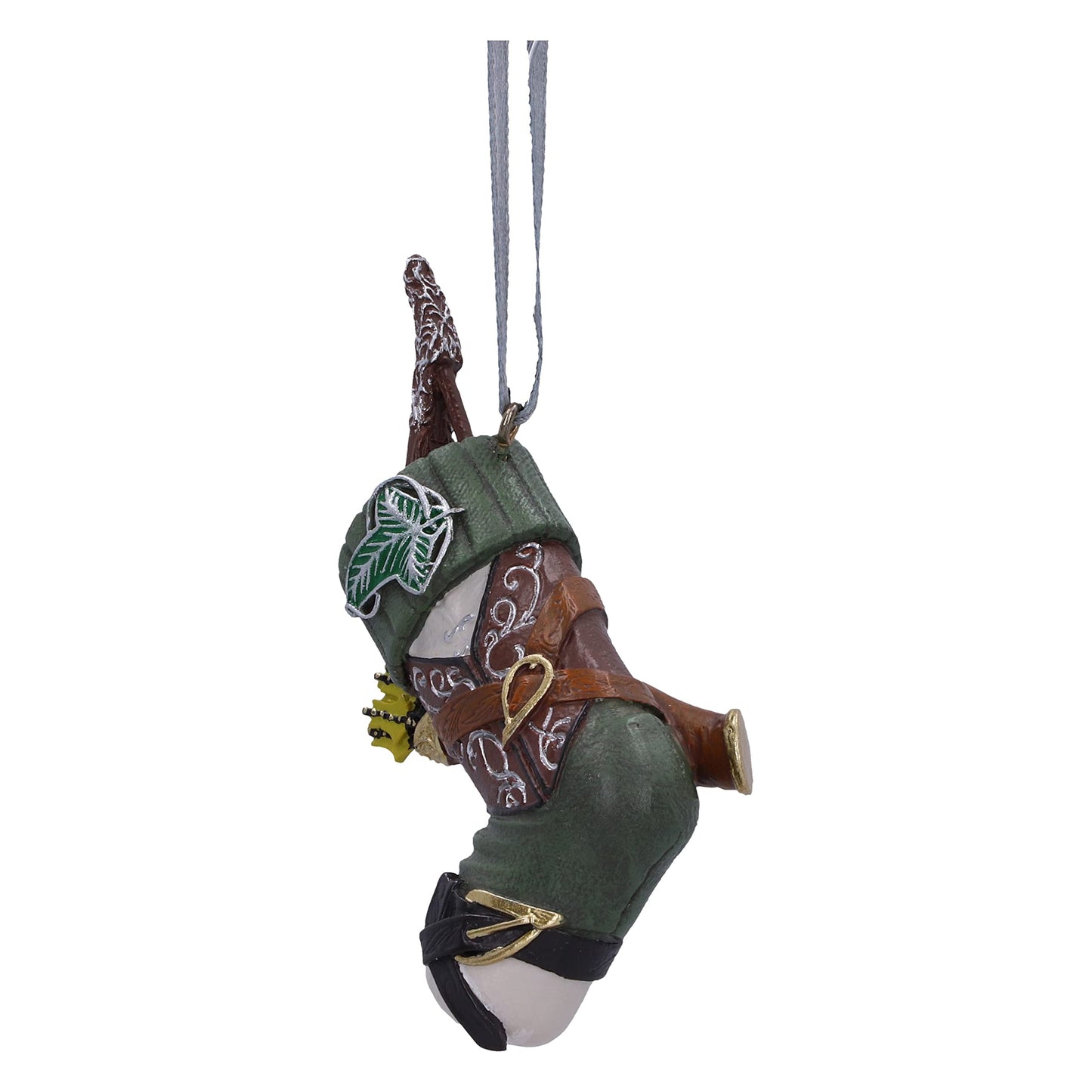 Nemesis Now Lord of The Rings Legolas Stocking Hanging Ornament 8.8cm, Resin, Officially Licensed Lord of The Rings Hanging Ornament, Cast in The Finest Resin, Hand-Painted