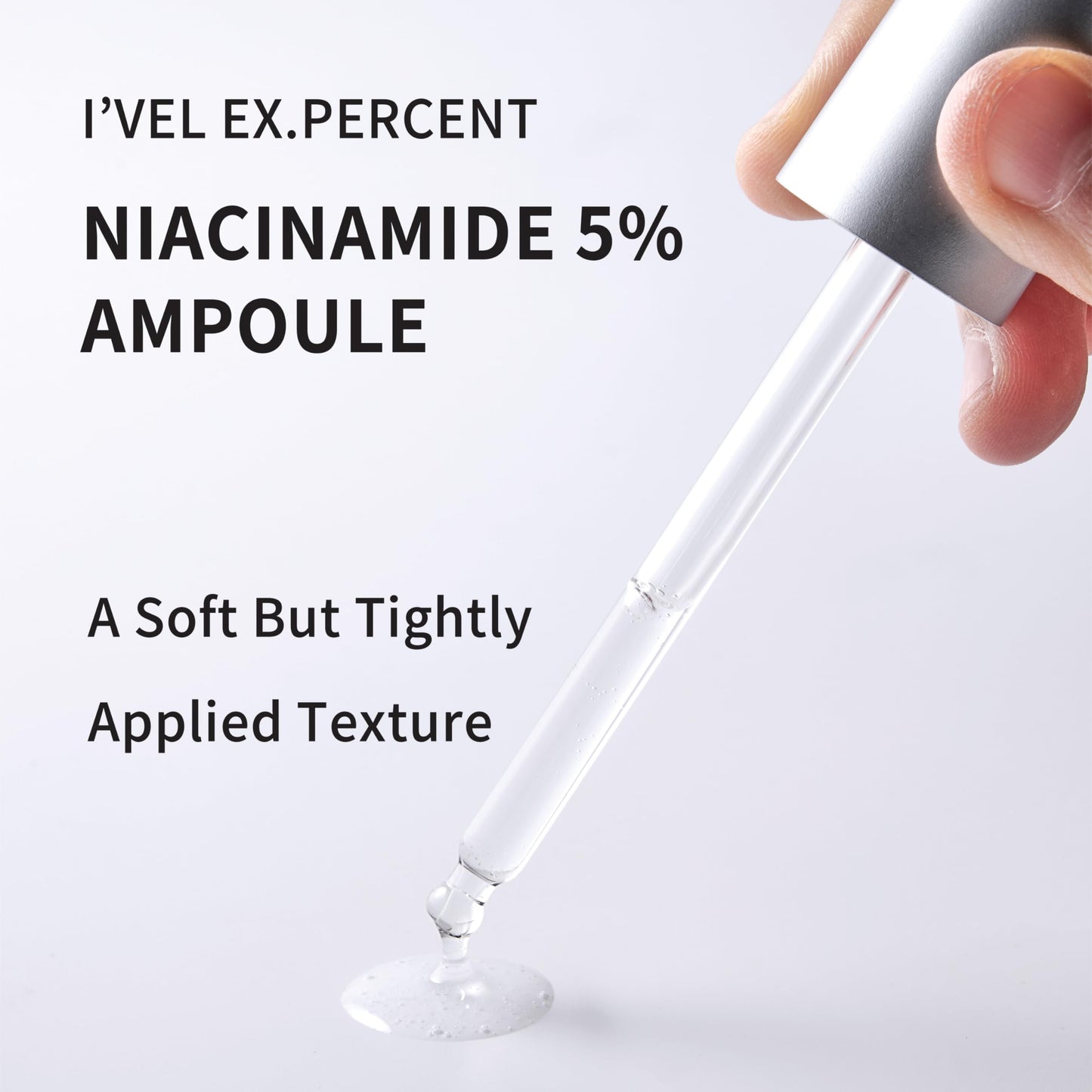 I'VEL EX.PERCENT Ampoule (NIACINAMIDE 5% Wrinkle improvement, Moisturizing, Skin tone improvement)