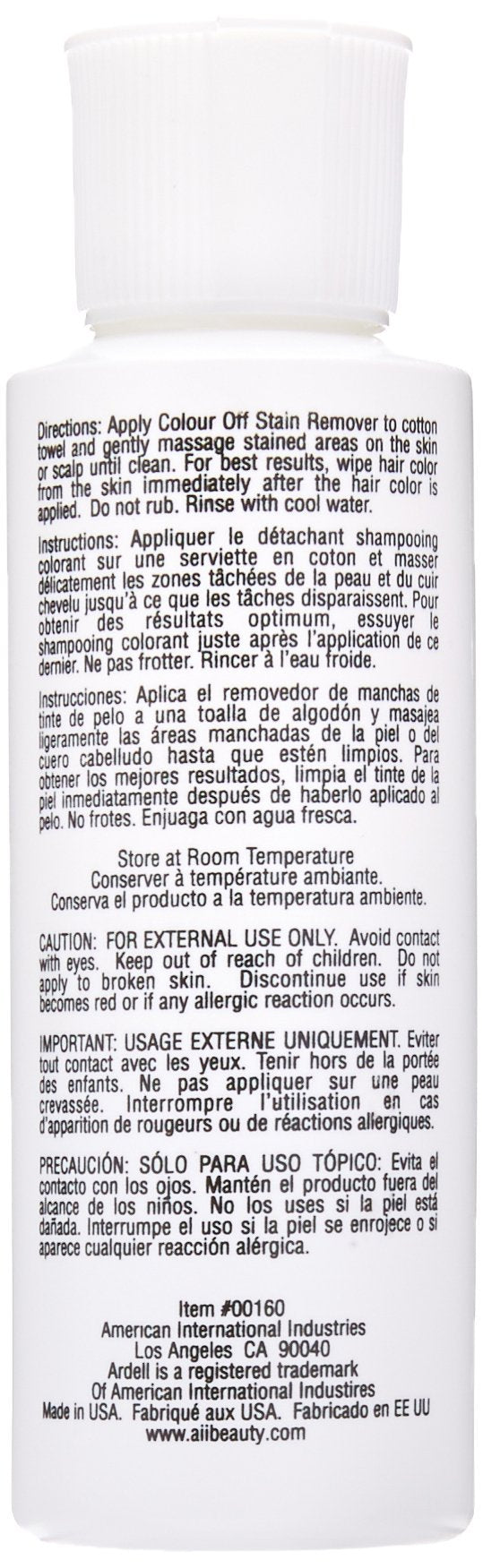 Ardell Color Off Stain Remover, 4 Ounce