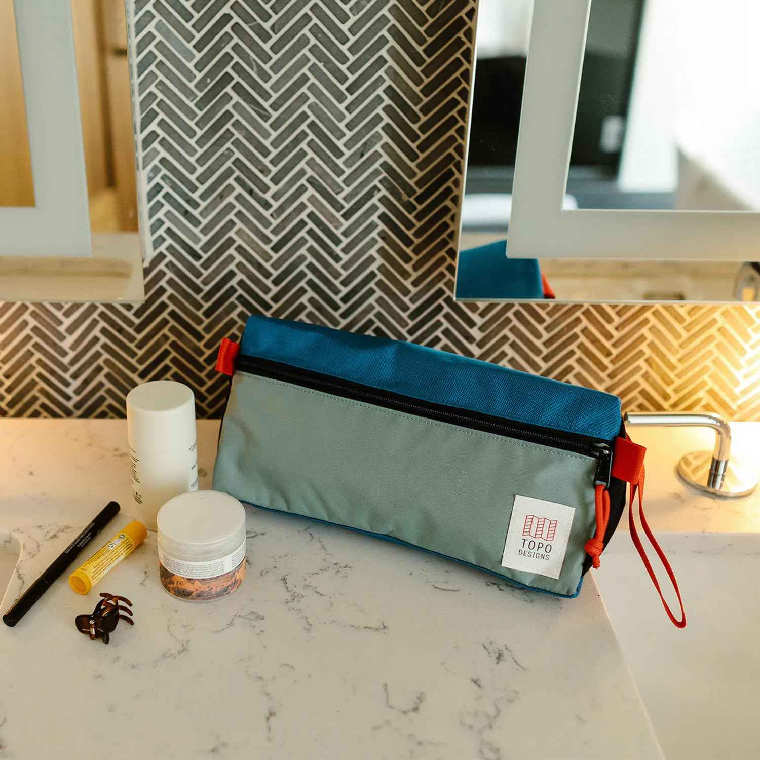Topo Designs Dopp Kit - Navy/navy