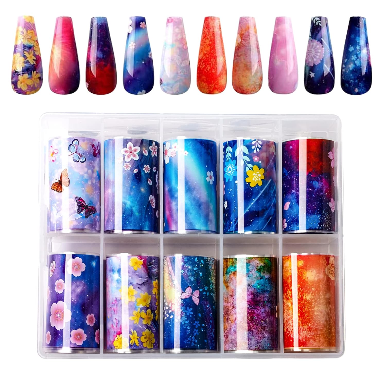Makartt Nail Foil Glue Gel - Strong Adhesion Transfer Gel for Nail Art, 15ML