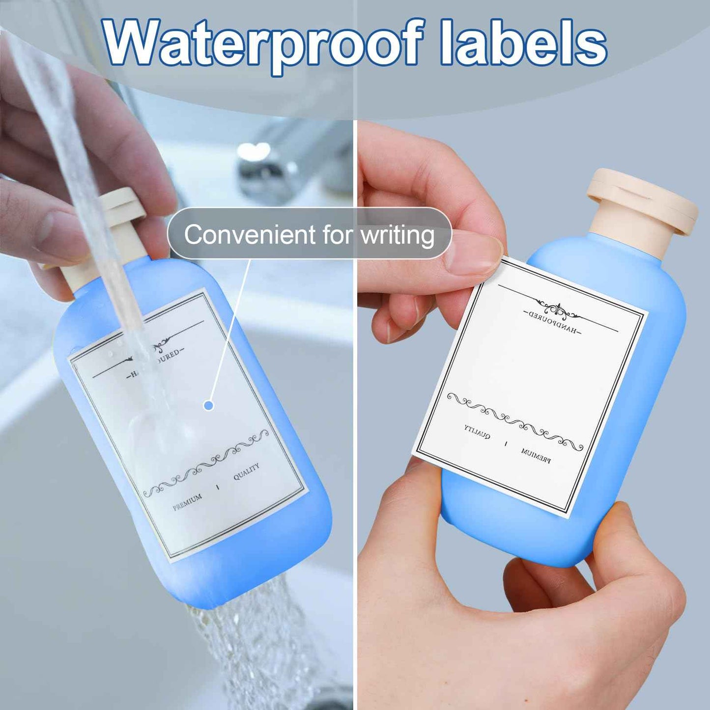 ASEVAT 6.7oz Plastic Refillable Travel Shampoo Bottles, 4 Pack, Leak Proof, Reusable, Orange/Pink/Green/Blue, Travel Size, Shampoo and Conditioner Dispenser