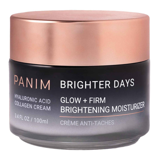 PANIM Brighter Days Collagen Cream for Face – Anti-Aging Face Cream with Marine Collagen, Hyaluronic Acid, Niacinamide. Firms & Brightens, Fades Dark Spots, Wrinkles, Dull Skin 3.4 fl oz