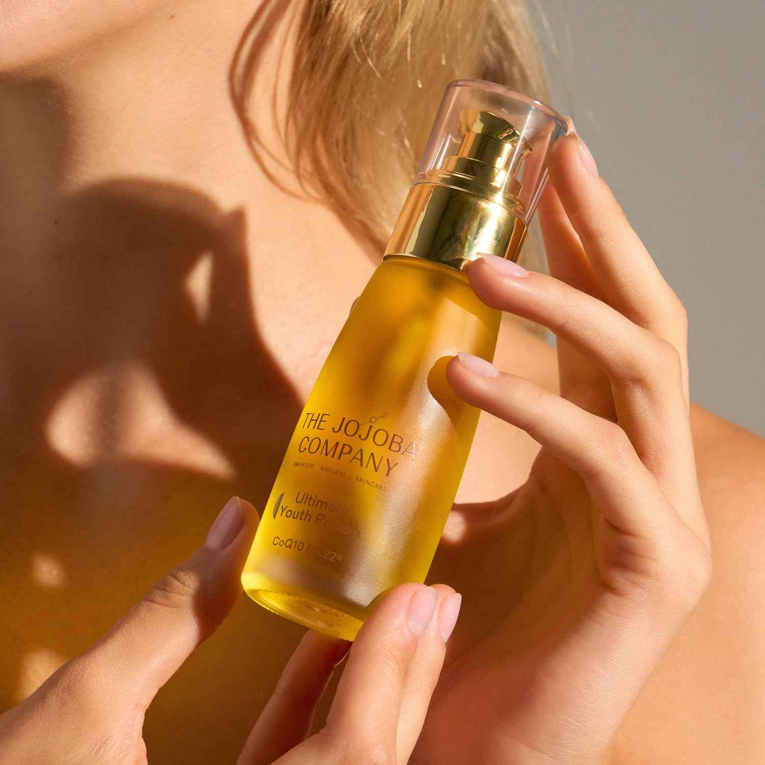 The Jojoba Company Ultimate Youth Potion, Maintains Youthful Glow, Improves Skin Elasticity & Firmness, Enriched w/Patented L22 Formula - Restores Skin Lipid Profile of a Healthy 22 Year Old, 50ml