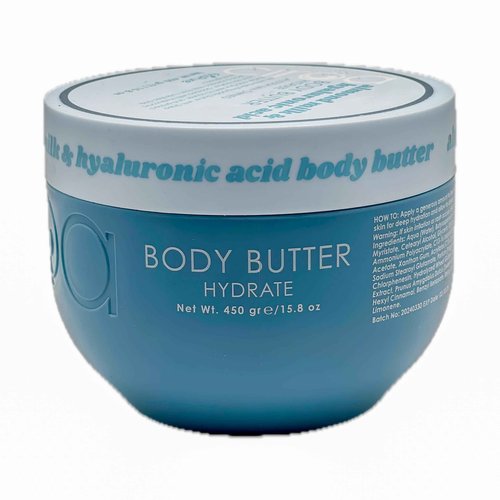 Ciroa Ultra-Hydrating Body Butter With Shea Butter And Glycerin Almond Milk And Hyaluronic Acid 15.8 oz