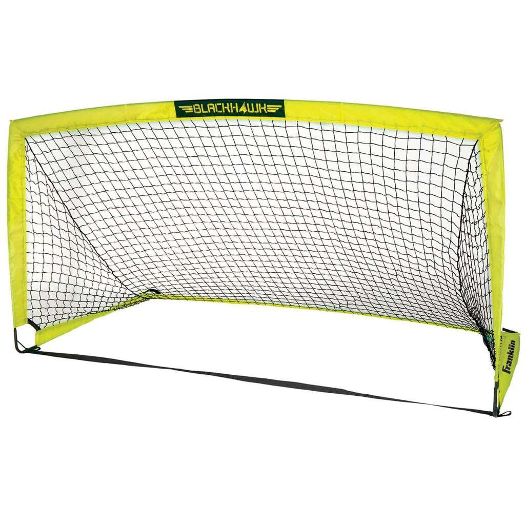 Franklin Sports Blackhawk Soccer Goal, 9' x 5.5', Optic Yellow