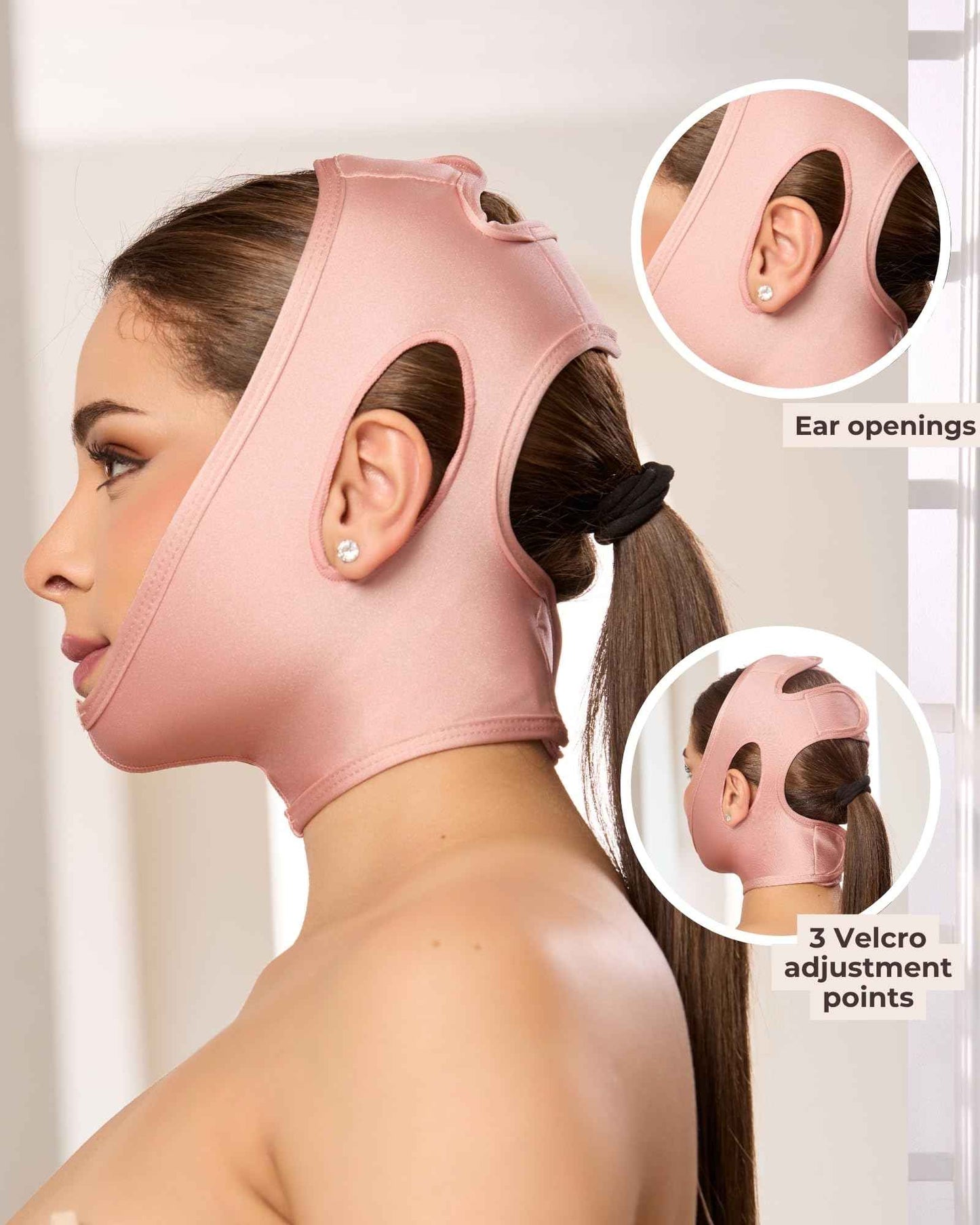 Shape Concept Chin Strap Support Band Neck Bandage Face Lifting Slimmer Chin Lift Facial Compression