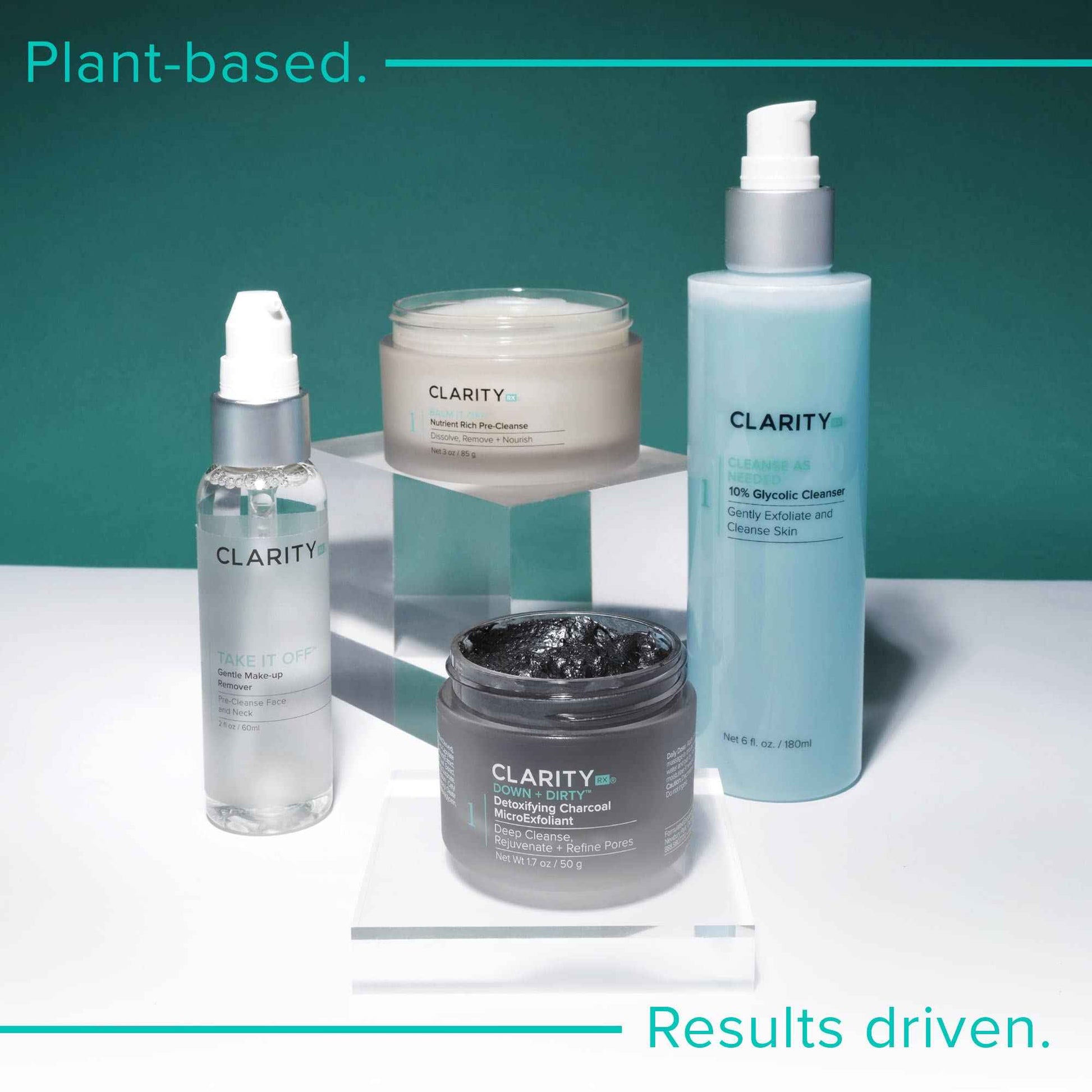 ClarityRx Glimmer of Hope Shimmering Restorative Face Oil, Natural Plant-Based Moisturizing Facial Treatment with Coconut, Rose & Jojoba for Dry & Aging Skin (1 fl oz)