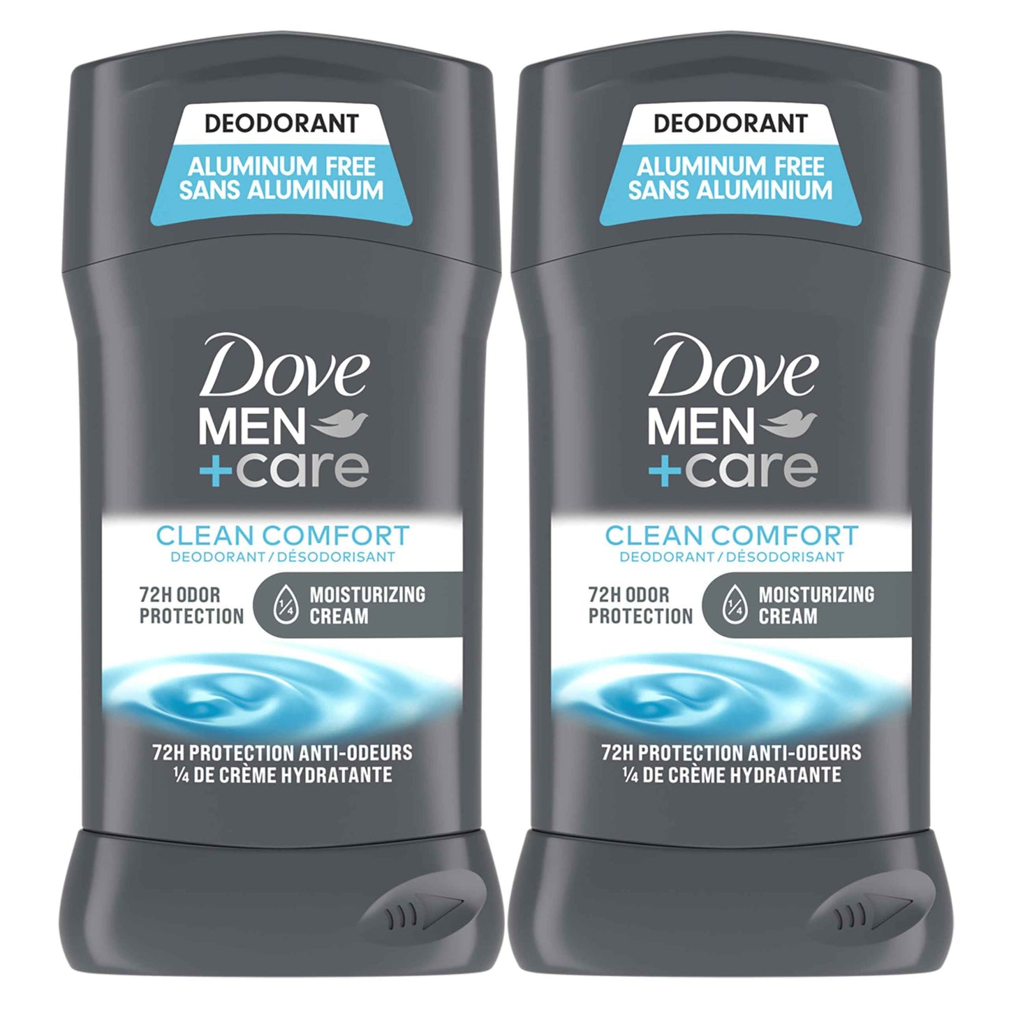 DOVE MEN + CARE Styling Aid Hair Product for a Medium Hold Sculpting Hair Paste & Deodorant Stick Moisturizing Deodorant For 72-Hour Protection Clean