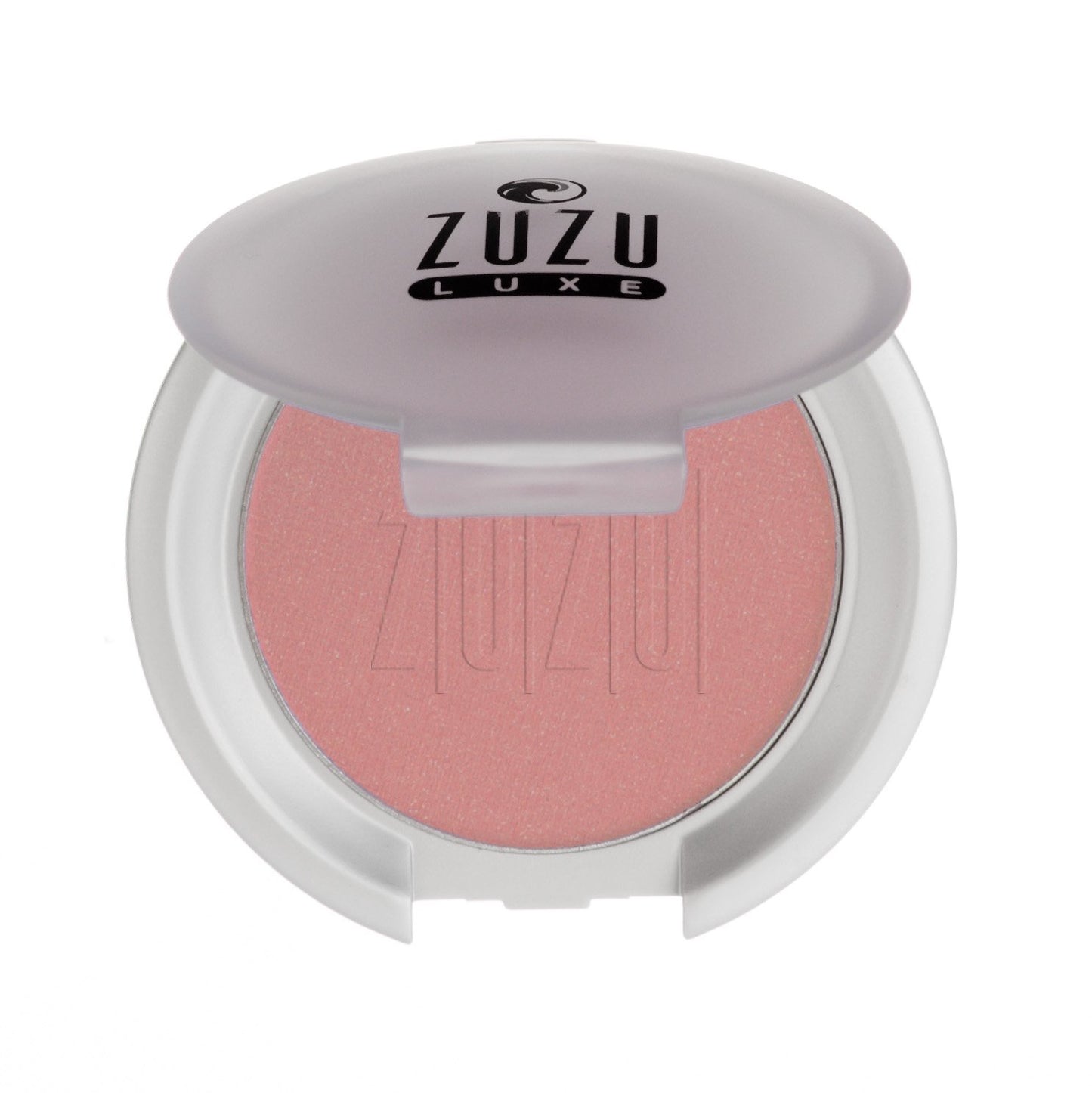 ZUZU LUXE Mineral Blush (Fascination - Lightly Toasted Cinnamon/Warm Shimmer), Natural, Paraben Free, Vegan, Gluten-free, Cruelty-free, Non GMO, 0.1 oz