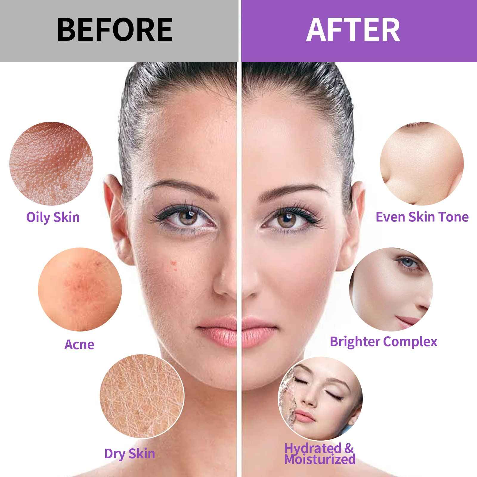 Nielies Lavender + Chamomile Patel Jelly Mask, Facial Skin Care- Collagen Peel-Off Jelly Mask Set For Facials, Face Mask For Instant Hydration, Vegan Peel Off Face Mask, For Anti-Aging