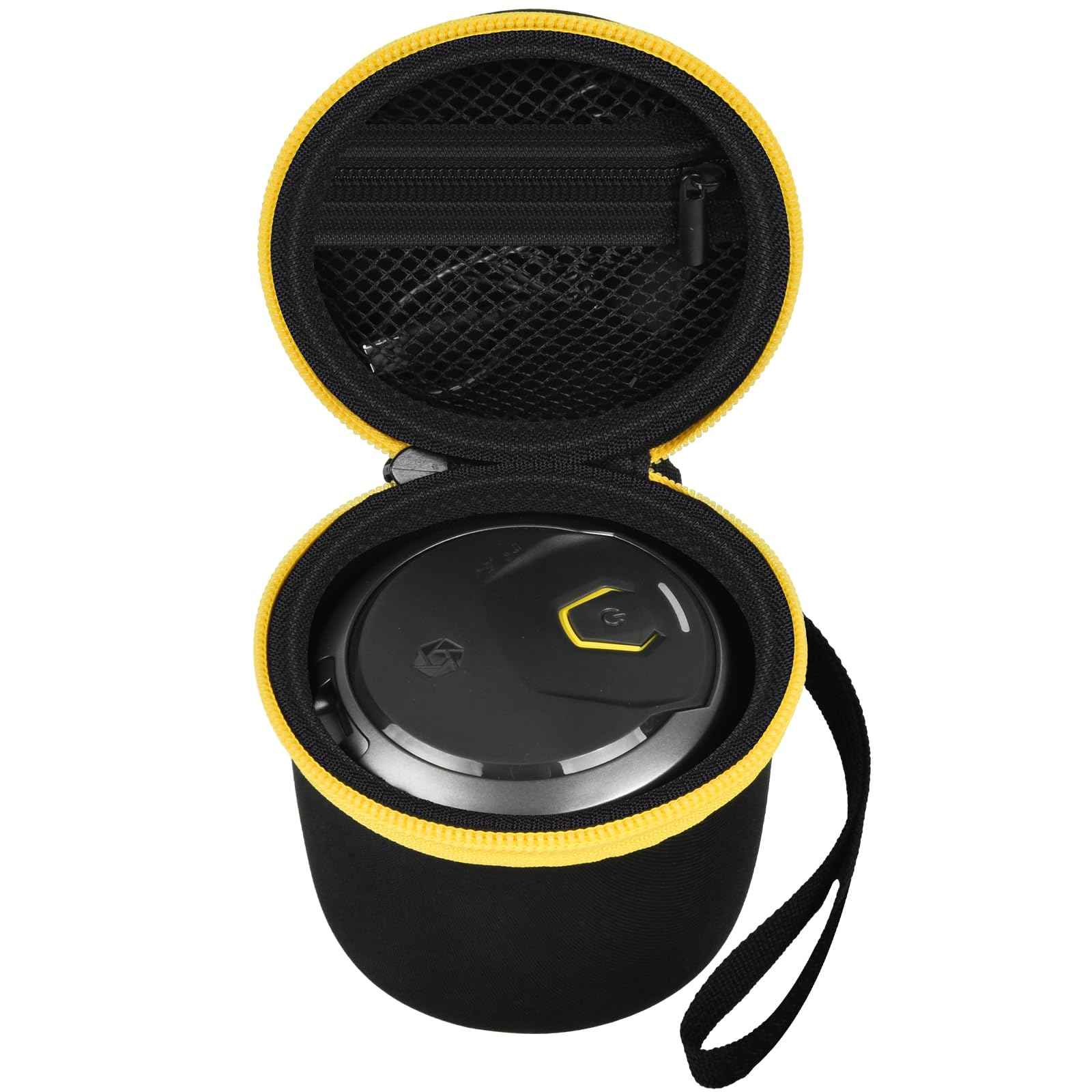 Hard Case Compatible with Wyklaus/ for Microtouch/ for SOLIMPIA/ for Tustow/ for Redbreak Titanium Head Shavers for Bald Men, Travel Electric Razor Storage Box for Grooming Kit (Bag Only) (Black)