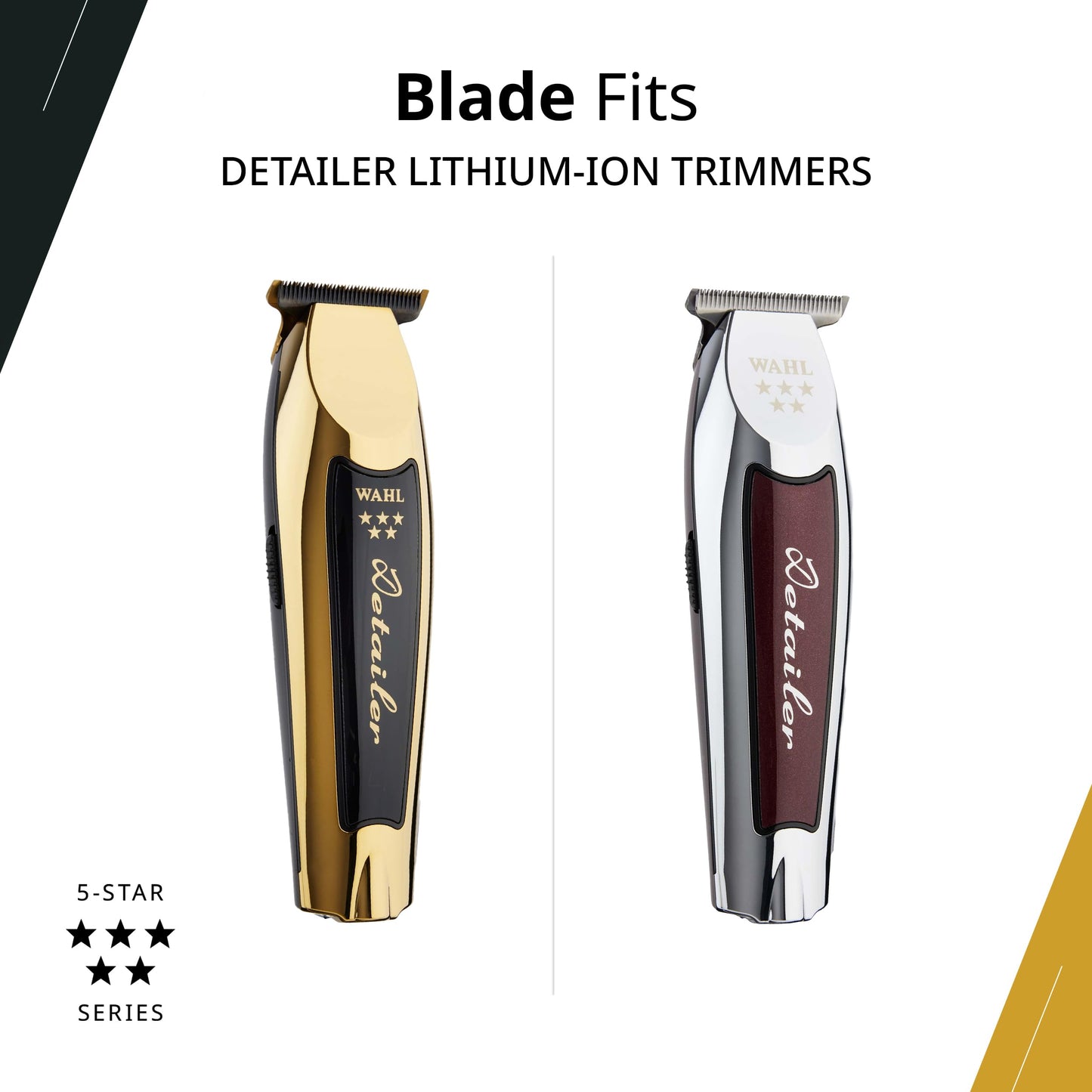 Wahl Professional Extra Wide T-Blade, Adjustable, Zero-Overlap Capabilities, High Precision