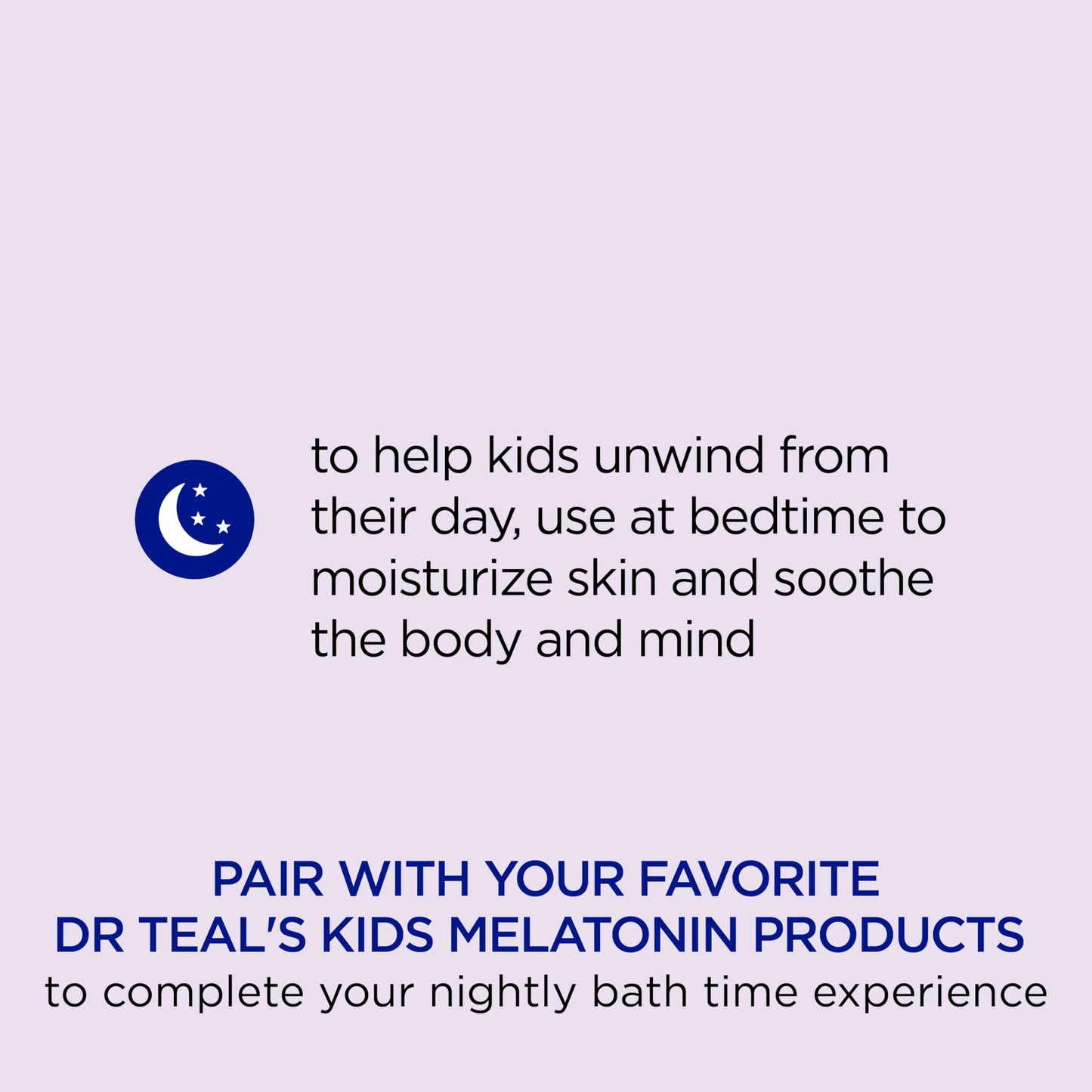 Dr Teal's Kids Sleep Body Lotion, with Melatonin & Essential Oil Blend, 8 fl oz (Pack of 3)