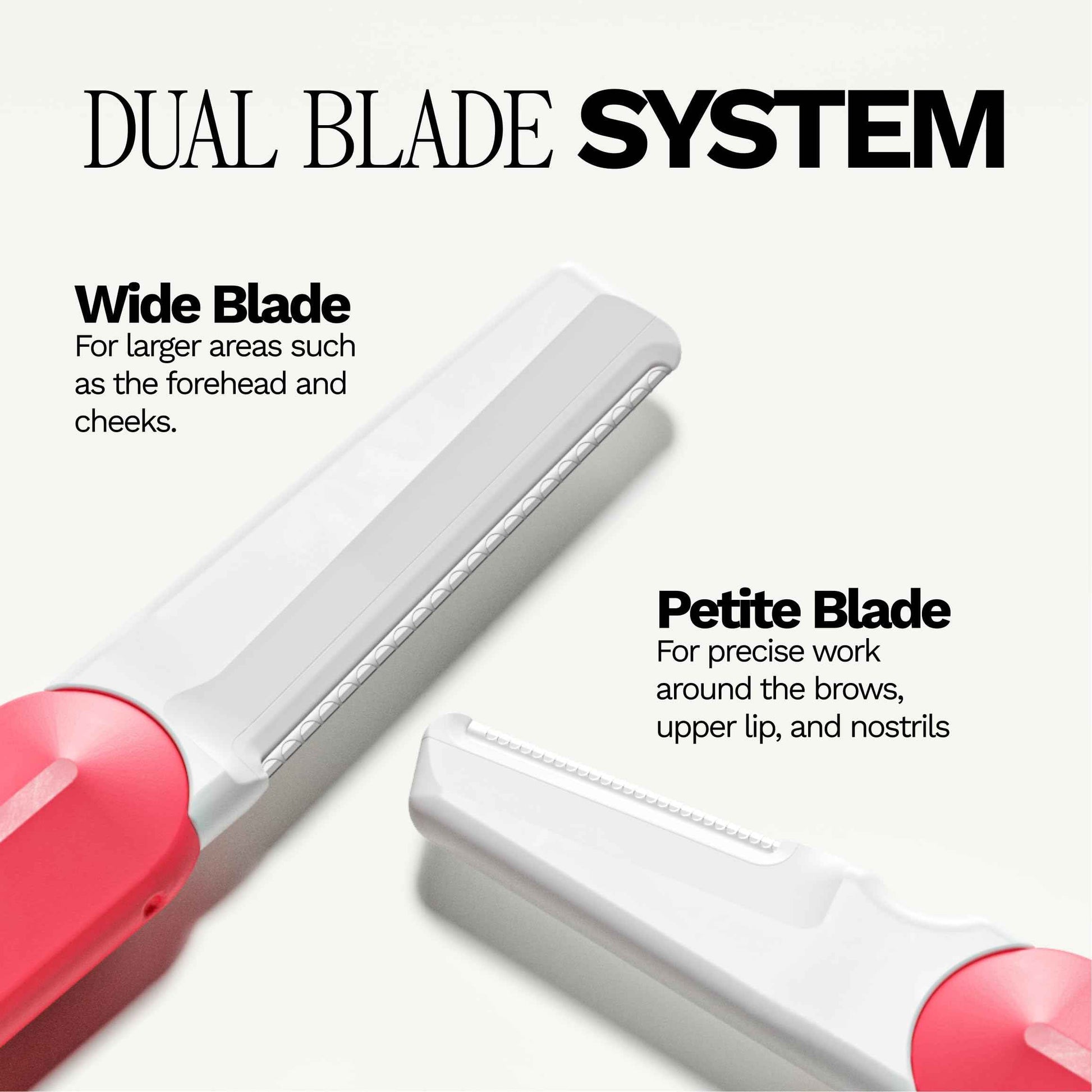 Jill Dermaplane Starter Kit for Women in Rose – Facial Razor & Exfoliating Blade Set with Pre-Shave Magic Wipe, Gentle Skin Cleanser, Glow Moisturizer & 2 Disposable Dermaplane Blades