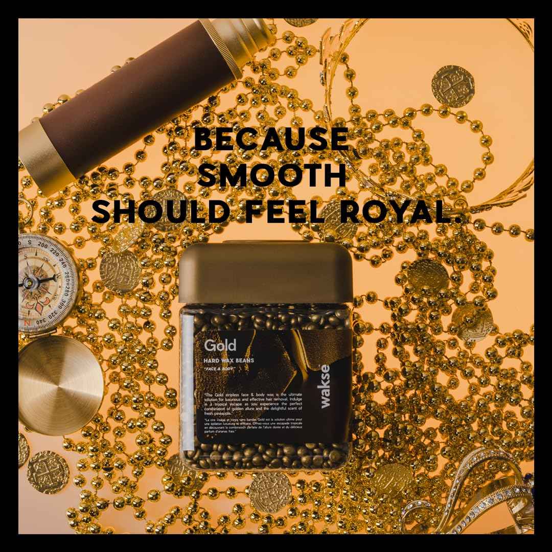 wakse Gold Hard Wax Beans (12.8 Oz)