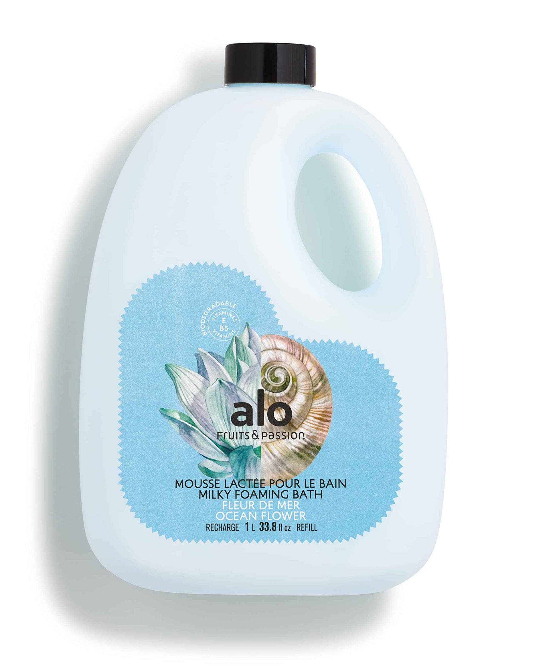 Fruits and Passion Milky Foaming Bath Refill 1 Liter - Ocean Flower