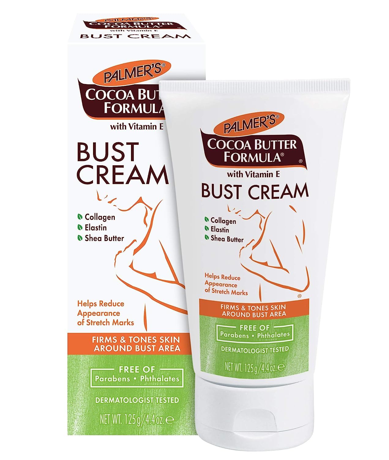 Palmer's Cocoa Butter Formula Bust Cream 4.40 oz (Pack of 6)