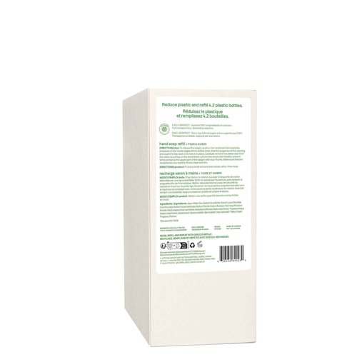 ATTITUDE Liquid Hand Soap, EWG Verified, Plant and Mineral-Based, Vegan Personal Care Products, Olive Leaves, 67.6 Fl Oz