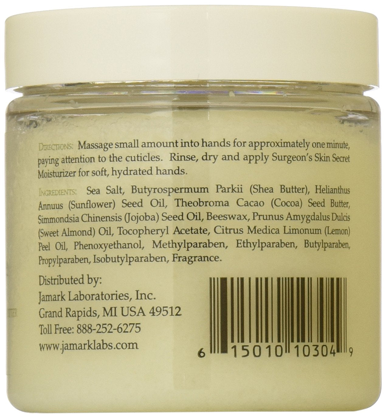 Surgeon's Skin Secret One Step Manicure/Pedicure 4oz. - Lemon