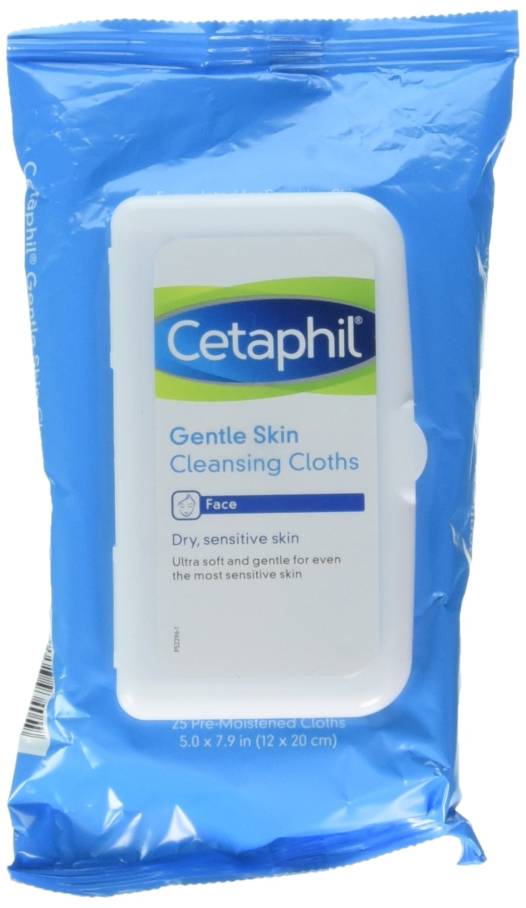 Cetaphil Gentle Skin Cleansing Cloths, 25 Sheets, (Pack of 2)