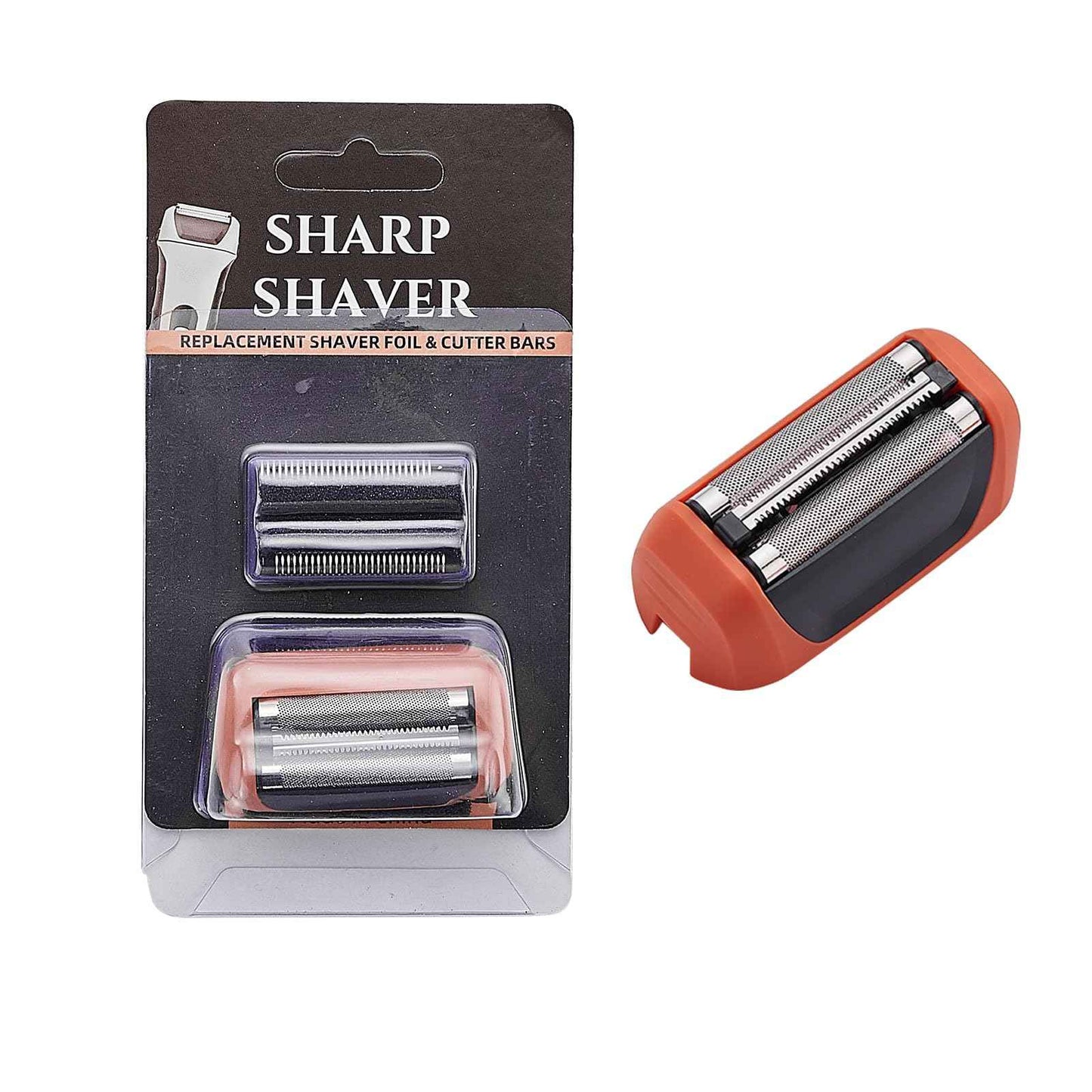 Shaver Replacement Foils, Cutters and Head, Compatible with All Wahl 7061 Series. Orange