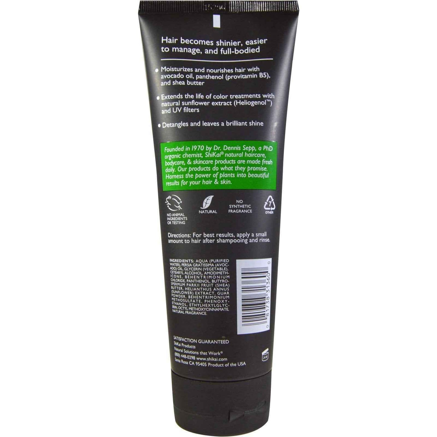 Shikai Color Reflect Platinum Shampoo and Shikai Color Reflect Daily Moisture Conditioner Bundle With Blue Malva, Avocado Oil, Panthenol (Provitamin B5) and Shea Butter, 8 fl. oz. each