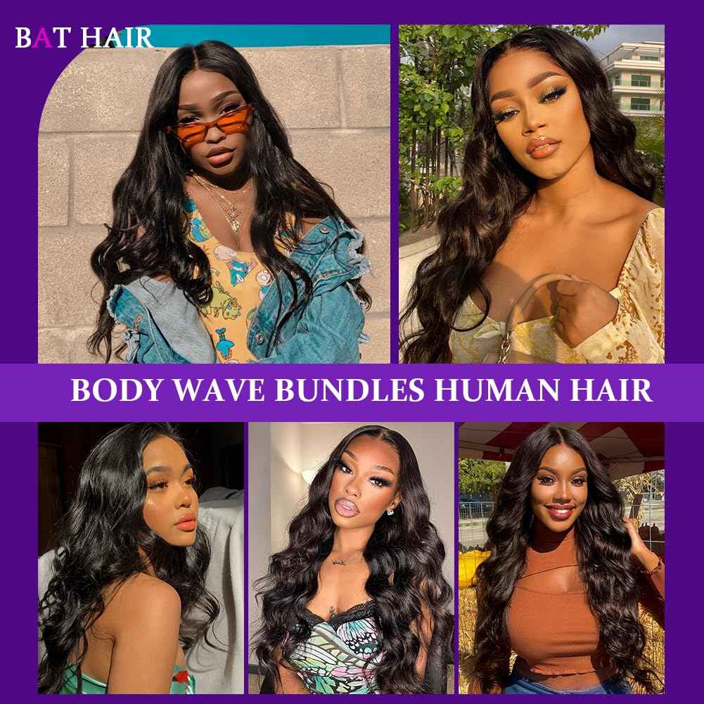 13x4 Lace Frontal Closure Body Wave Ear To Ear HD Lace Frontal Pre Plucked With Baby Hair Free Part 150% Density 12a Unprocessed Virgin Human Hair Invisible Lace Frontal Closure Natural Black 14 Inch