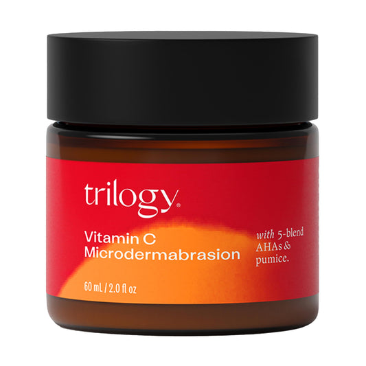 Trilogy Vitamin C Microdermabrasion, Exfoliates & Brightens, with AHAs & Pumice, 2.0 fl oz