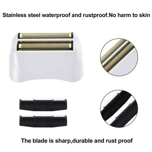 3 Pack Shaver Replacement Foil and Cutters compatible with"andis #17150 shaver foil replacement" Golden