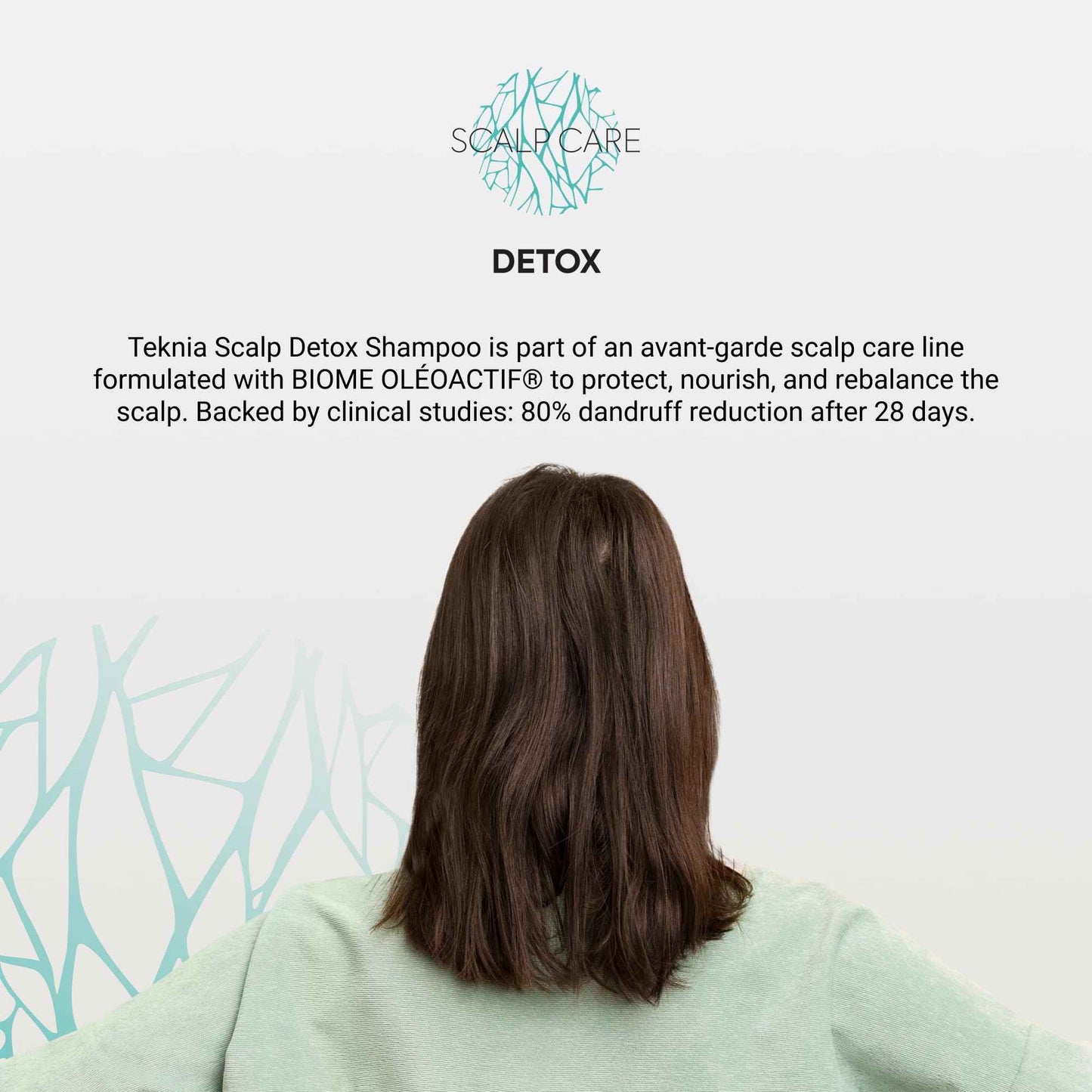 LAKMÉ Teknia Scalp Care Detox Balance Detoxifying Shampoo, Anti Dandruff Shampoo & Scalp Detox, 10.2 Fl Oz