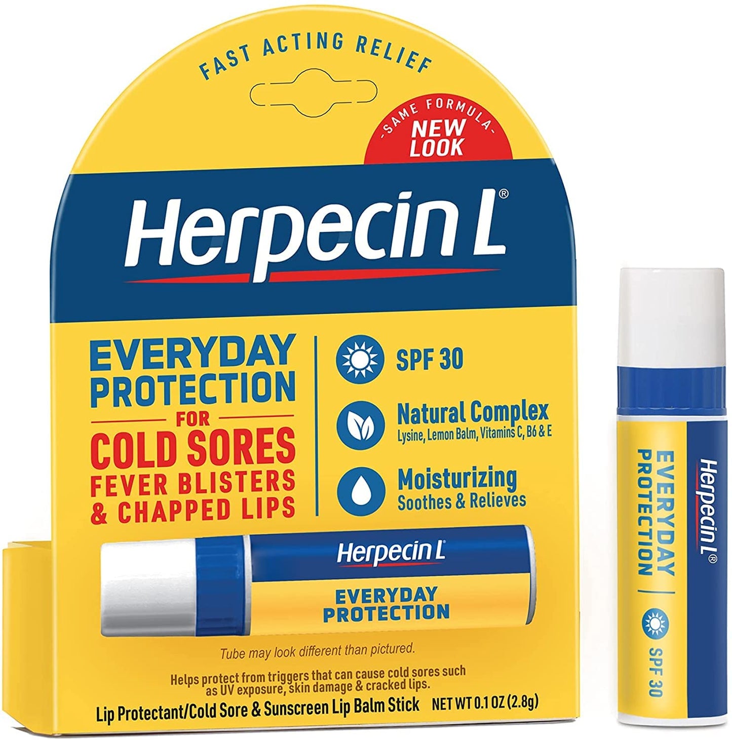 Herpecin-L Lip Balm Stick, 30 SPF, 0.1 Ounce (Pack of 6)