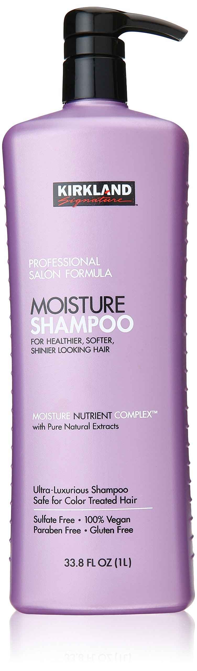 Kirkland Signature Moisture Shampoo, 33.8 Fluid Ounce (2 Pack)