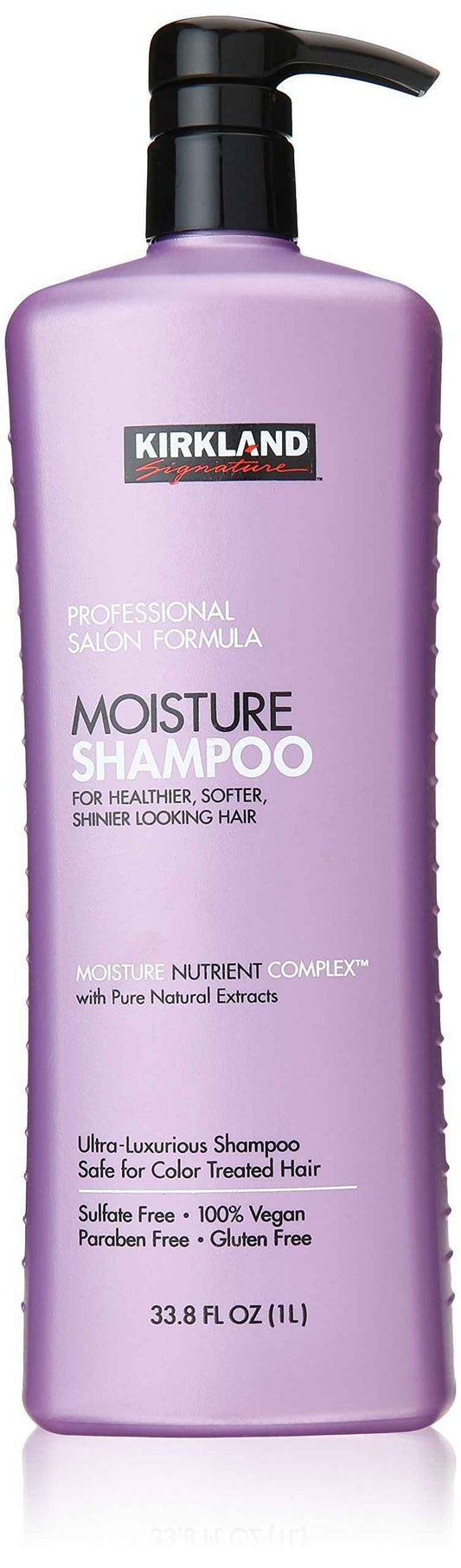 Kirkland Signature Moisture Shampoo, 33.8 Fluid Ounce (2 Pack)