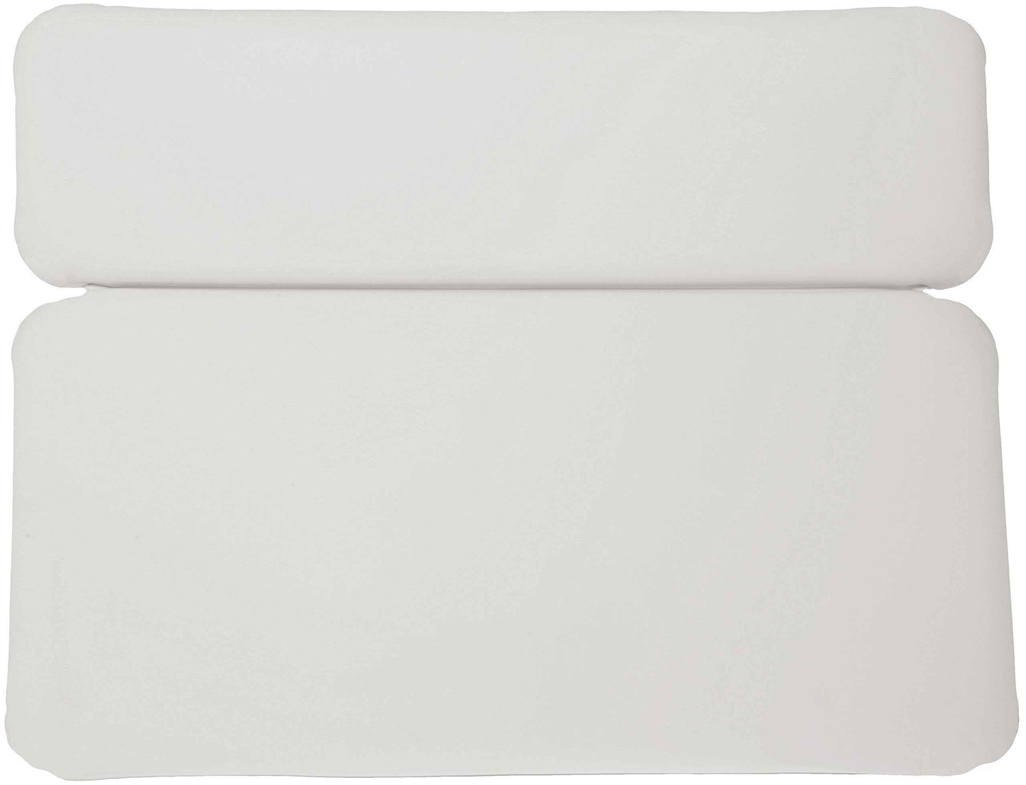 Luxury Comfort Large White Vinyl & Foam Relaxing Neck Spa Bath Pillow Hot Tub