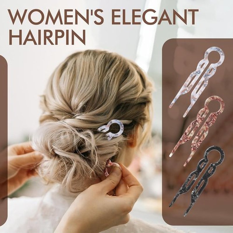 Lialys Hair Pin, Prestige Hair Pin,New Hair Accessories, Elegant Hair Clips for Women, Suitable for All Hair Types (3pcs)