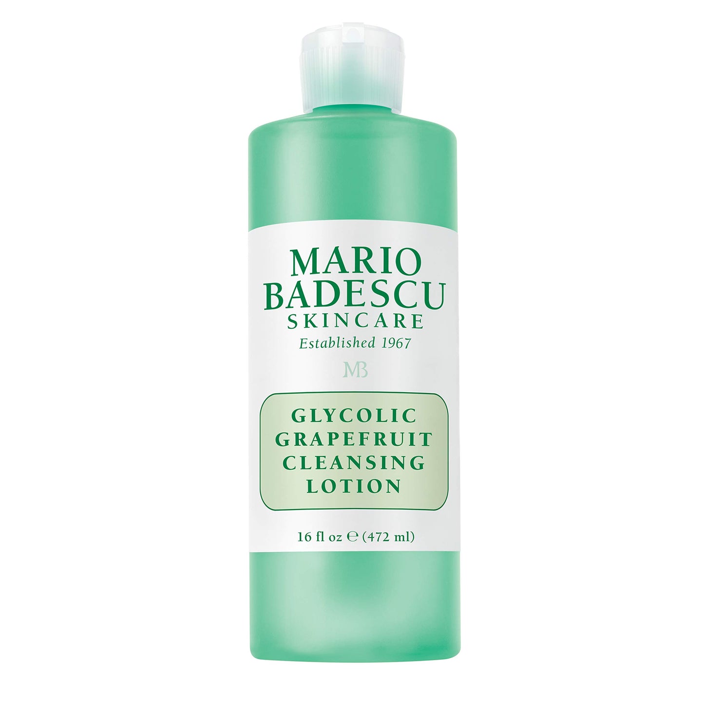 Mario Badescu Glycolic Grapefruit Cleansing Lotion for Combination and Oily Skin | Exfoliating Toner that Deeply Cleans |Formulated with Glycolic Acid & Grapefruit Extract| 16 FL OZ